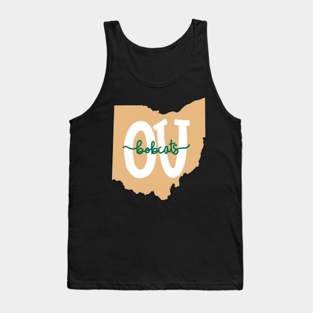 OU Bobcats Ohio Tank Top by AlishaMSchil